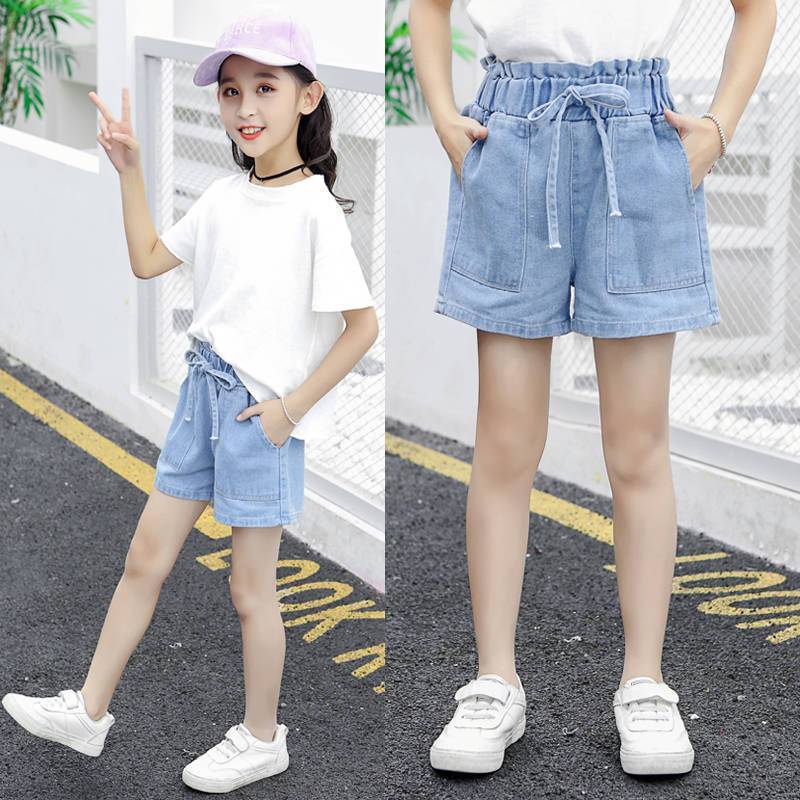 (2-11yrs) Baby Girl Short Pants Jean Denim Short Seluar Jeans Pendek ...