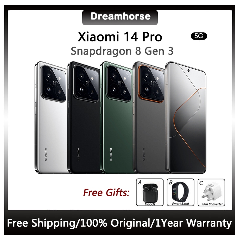 Xiaomi 14 Pro/Xiaomi 14 Snapdragon 8 Gen 3/ Android 14 NFC 5G Smart ...