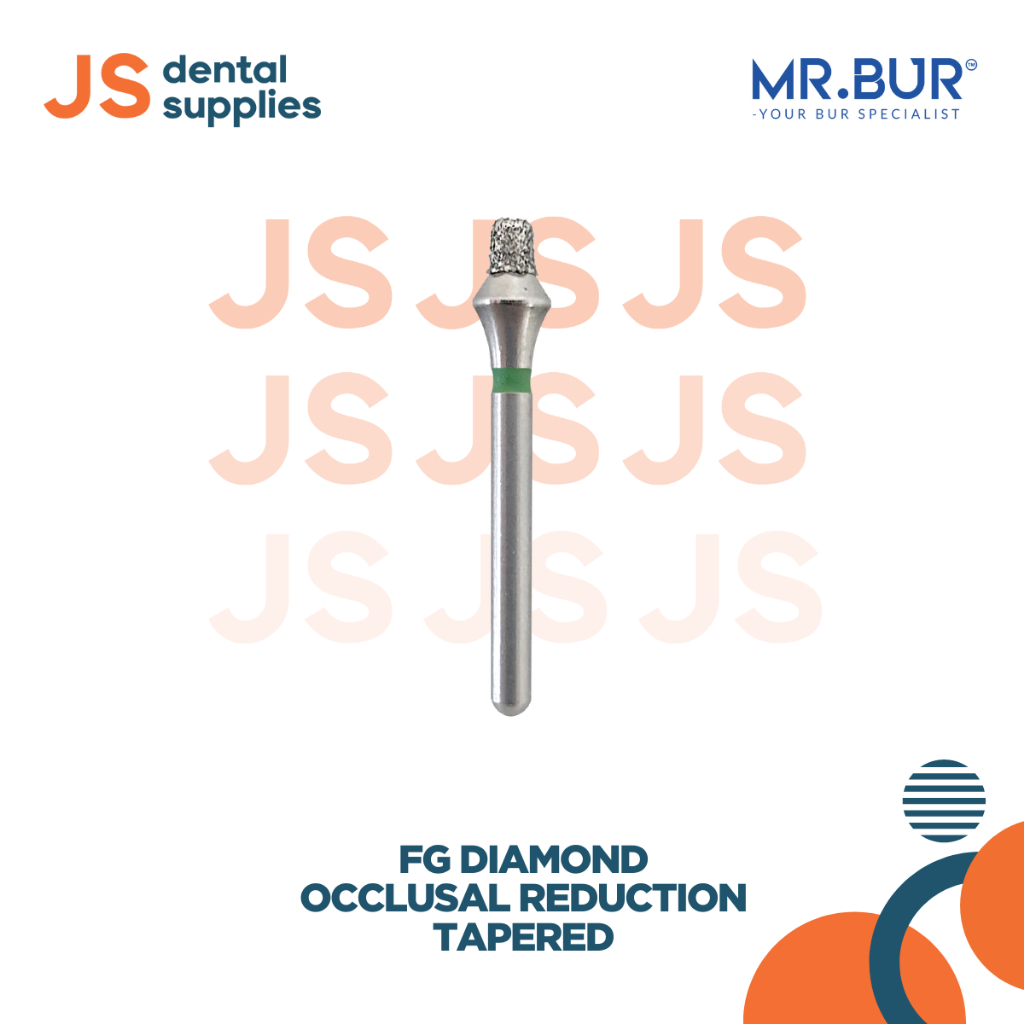 Occlusal Reduction Tapered Diamond Bur FG Check Tooth Depth Dentist