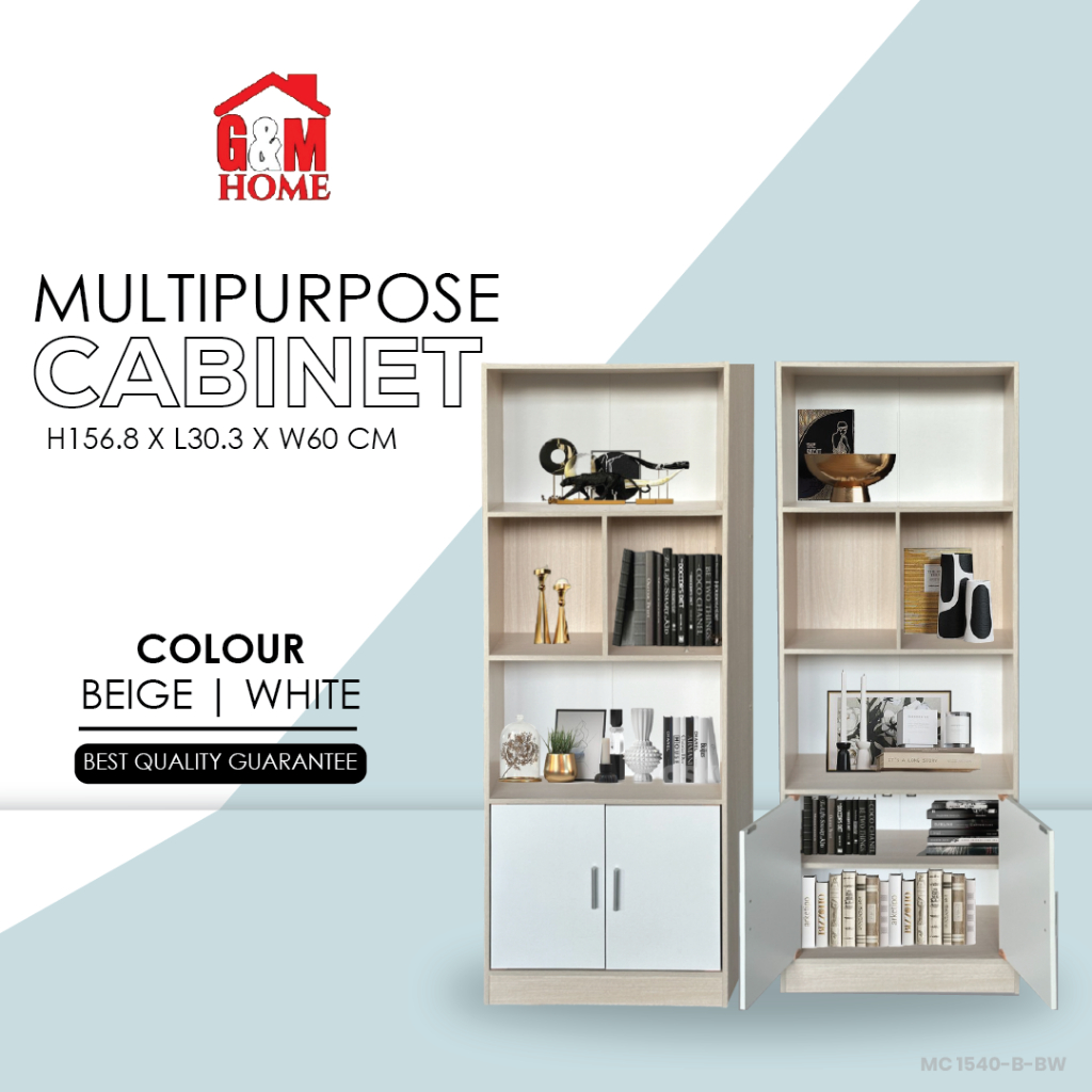 Multipurpose Cabinet Display Cabinet Almari Pameran Almari Buku Book ...