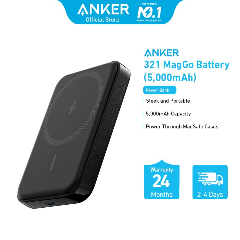 Anker 321 MagGo Battery PowerCore Magnetic 5K A1616 | Shopee Malaysia