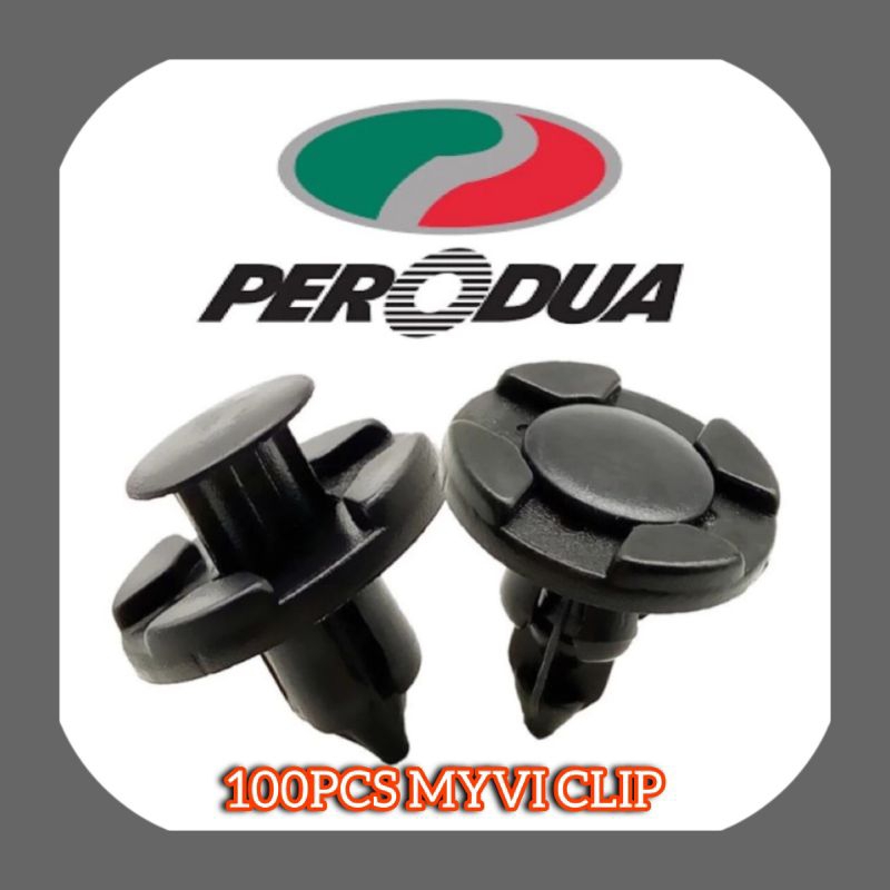 100PCS Myvi Viva Alza Axia Bezza /Toyota Avanza /Bumper Fender Under