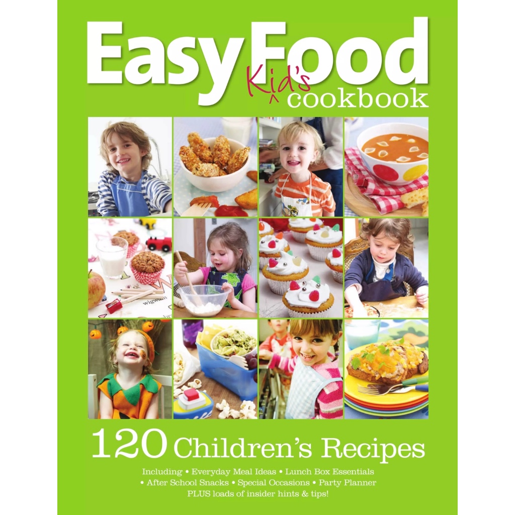 (eBook PDF) Easy Food Kids Cookbook – 120 Children’s Recipes | Shopee ...