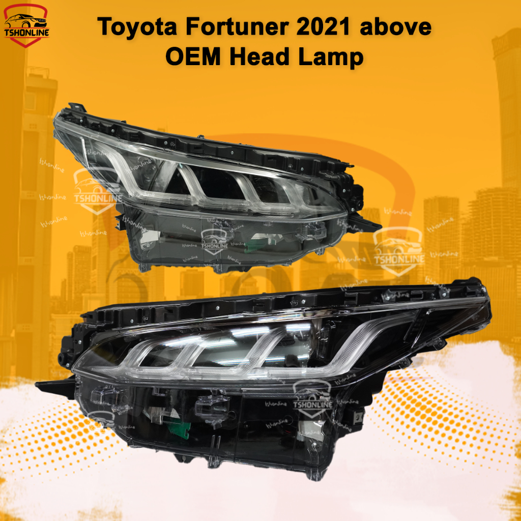 Toyota Fortuner 2021 above OEM Head Lamp Fortuner Head Lamp Fortuner ...