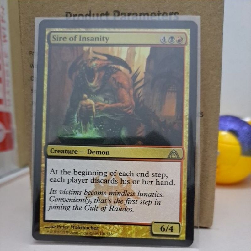 MTG Sire of Insanity (Dragon's Maze)(Rare) | Shopee Malaysia