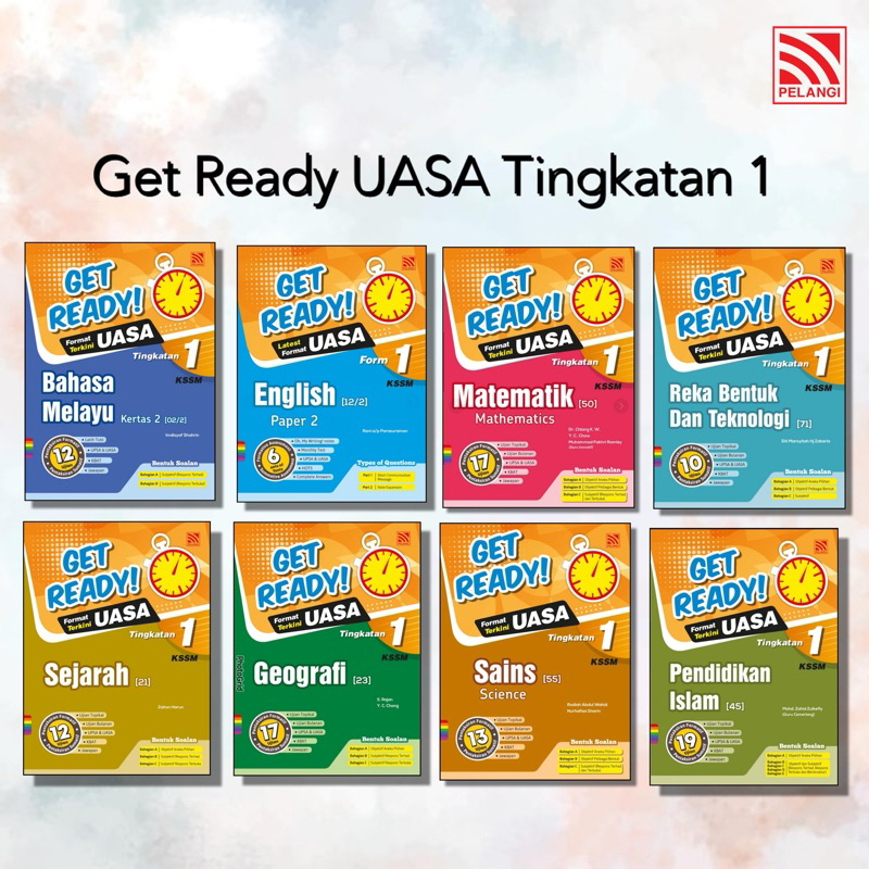 Bukulah Buku Latihan Get Ready Uasa Tingkatan Pelangi Shopee Malaysia