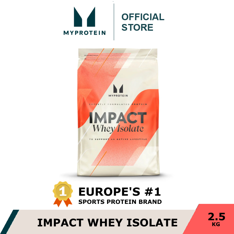 MYPROTEIN Impact Whey Isolate (2.5kg) | Shopee Malaysia
