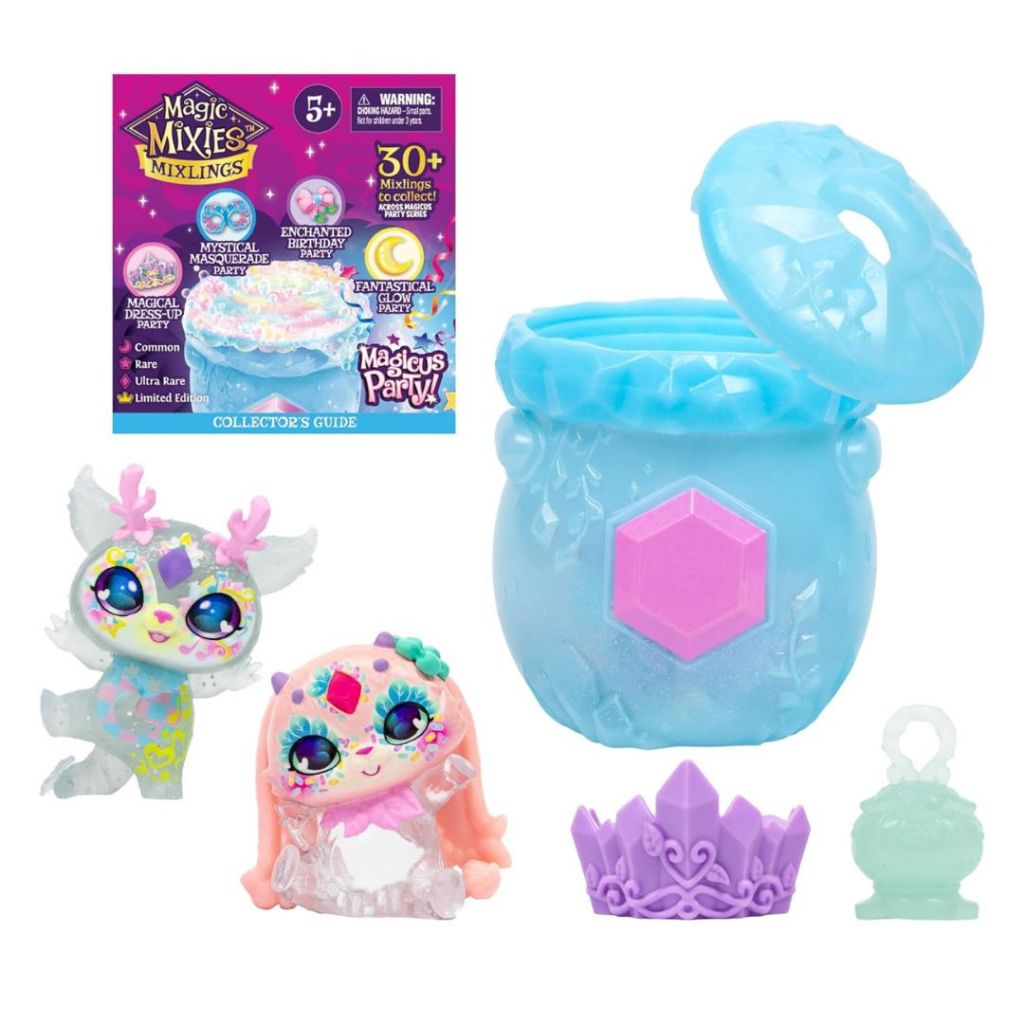 Magic Mixies Mixlings Magicus Party Fizz & Reveal 2 Pack Cauldron ...