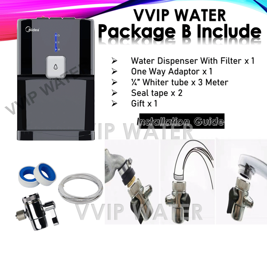 Penapis Air Midea Mild Alkaline Water Dispenser Hot Normal Cold Model