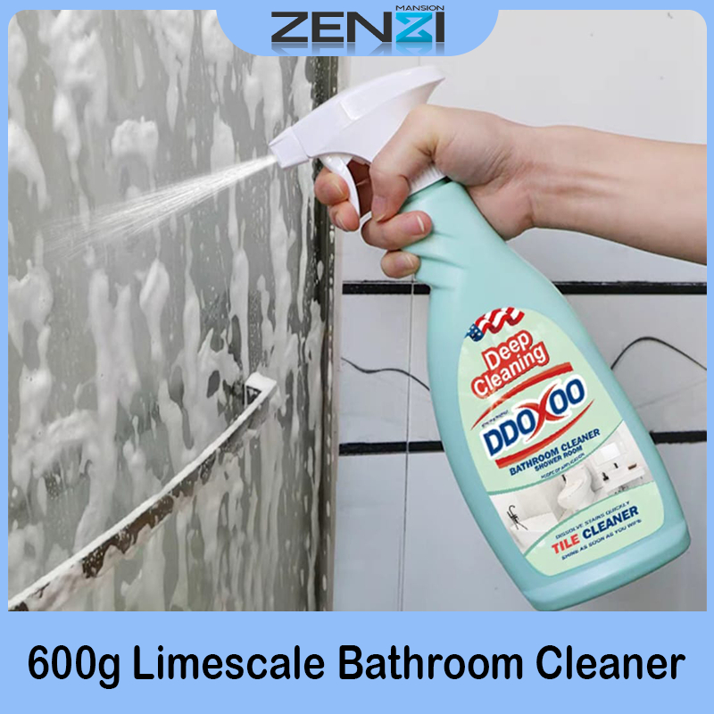 600g Limescale Bathroom Cleaner Multifunction Spray Scale Cleaner Quick ...