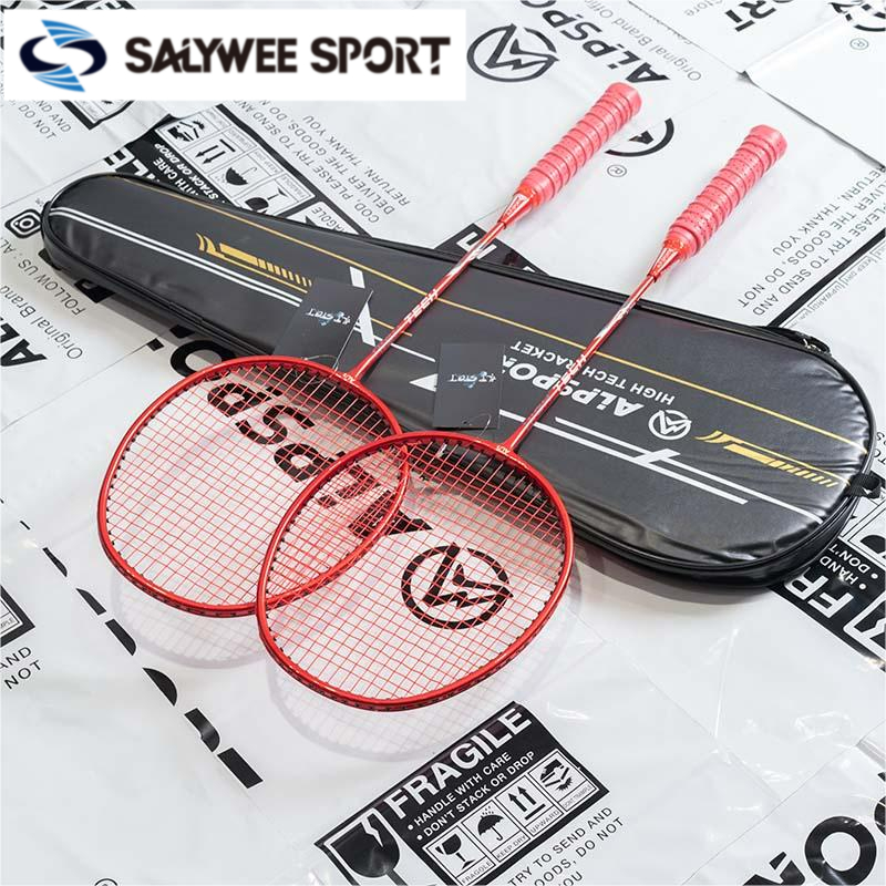 ALP RR 2Pcs With Bag 100% Carbon 4U G5 25Lbs Badminton Racket Beginner ...