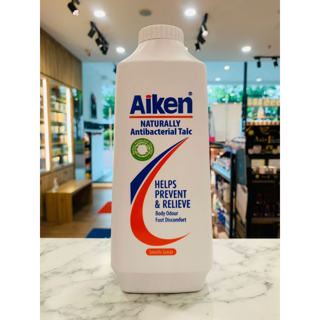 Preferred +】Aiken Naturally Antibacterial Talc Powder Bedak