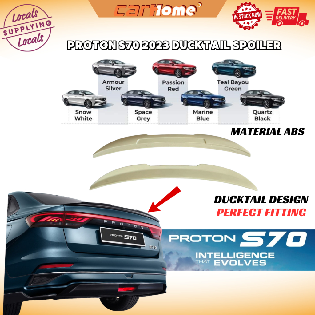 🔥READY STOCK🔥 Proton S70 Spoiler Proton S70 Body Kit Proton S70 Car ...