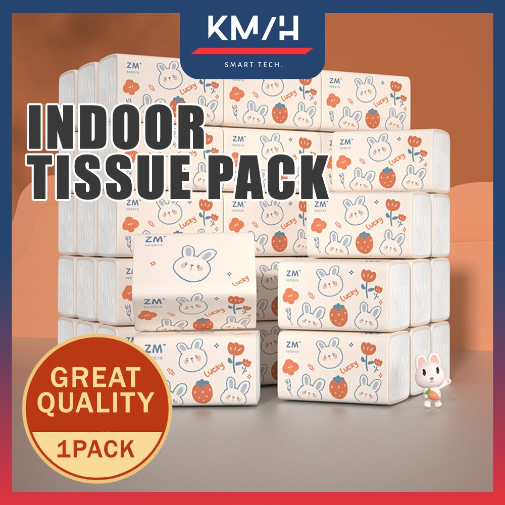 KMH Indoor Tissue Pack Household Large Toilet Paper Flexible Non ...