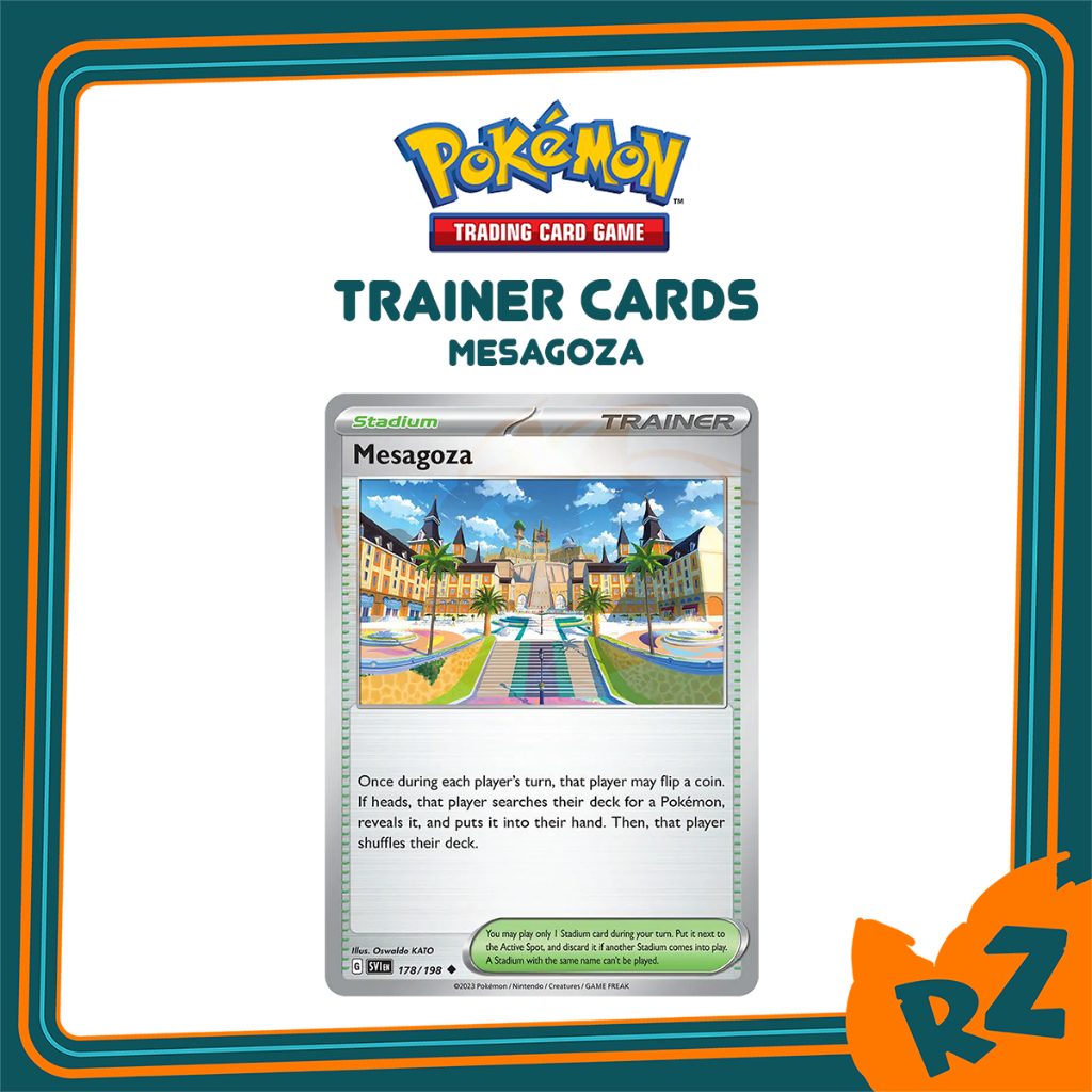 [Original] Pokemon TCG Card Mesagoza Stadium Trainer Singles (Scarlet ...