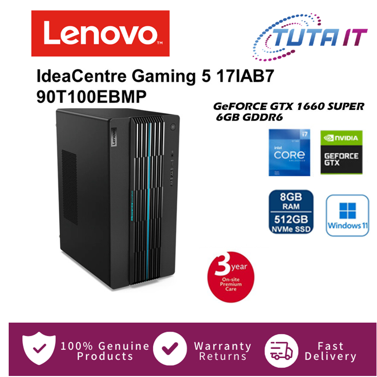 LENOVO IDEACENTRE GAMING 5 17IAB7 90T100EBMP DESKTOP (I7-12700, 8GB ...