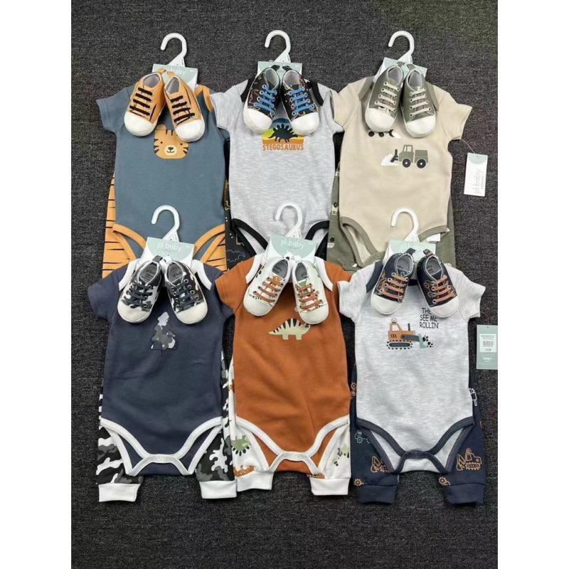 PL BABY SET 3in1 ROMPER SET KASUT READYSTOCK MALAYSIA | Shopee Malaysia