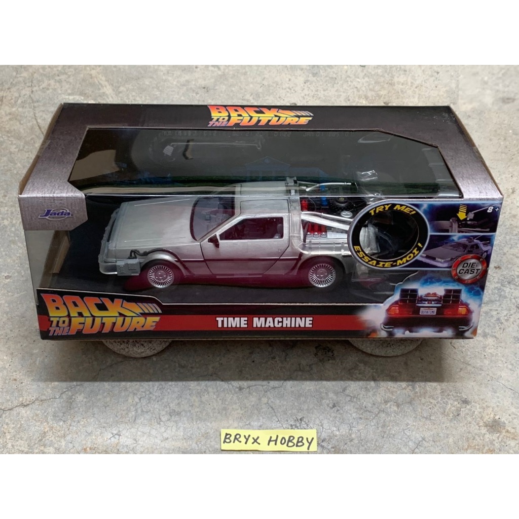 Jada Toys Metals Hollywood Rides Back To The Future Time Machine Part I ...