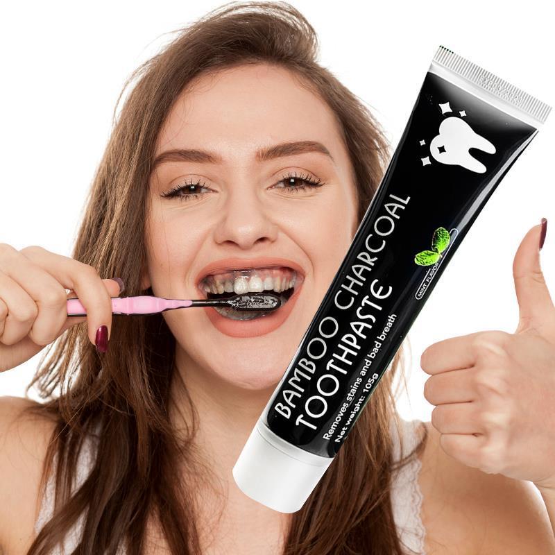 Bamboo Charcoal Toothpaste Whitening Teeth Ubat Gigi Pemutih Gigi ...