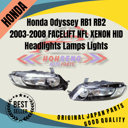 Honda Odyssey RB1 RB2 20032008 FACELIFT NFL XENON HID Headlights Lamps