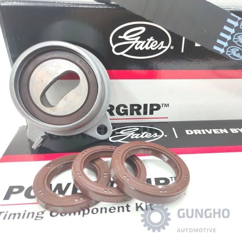 Original Gates Waja NEW 1.6 (MMC) 4G18P 3 OIL SEAL Timing Belt Set