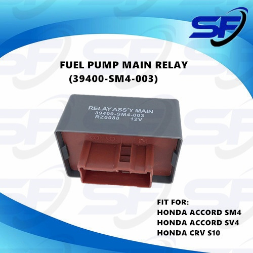Akozon Brandstofpomp relais vervangen Geschikt voor CR-V 39400-SL5-A01 39400-SM4-003 39400SV4003 RZ0088 RY169