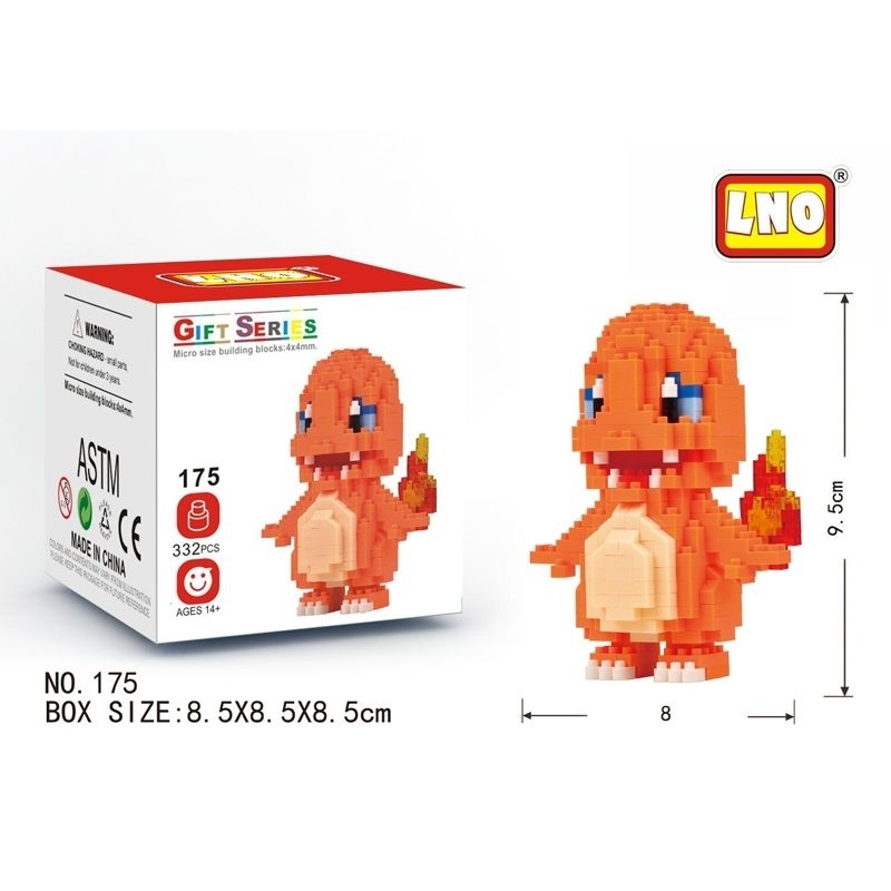 [Ready Stock] Mini Blocks Lego Nano Blocks Pokâmōn Charæcters | Shopee ...