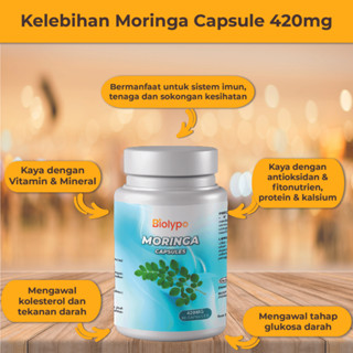 Biolypo Moringa (420mg X 60's) 