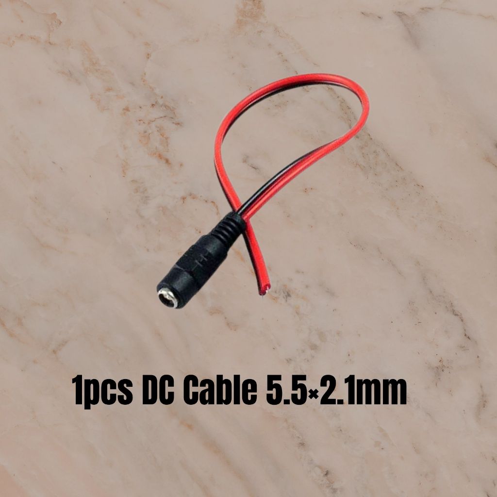 DC Power Jack Plug Connector Male or Female / DC Cable Male or Female ...