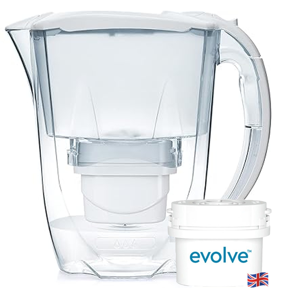 KASCO 2L Aqua Optima Evolve Filter Purifier Jug LM-3103【2L活性炭净水壶 ...