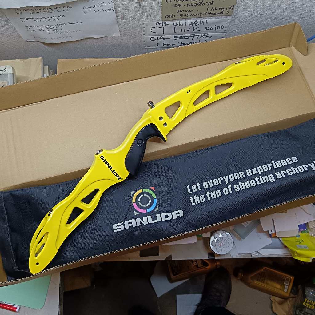 OUT - Archery ILF Riser Sanlida Yellow Color Stock Clearance | Shopee ...
