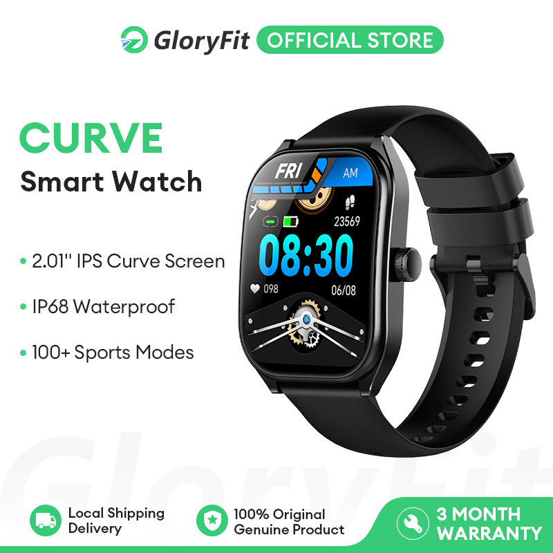 Gloryfit Curve Smartwatch New HD 2.01 Inch Multifunction Waterproof