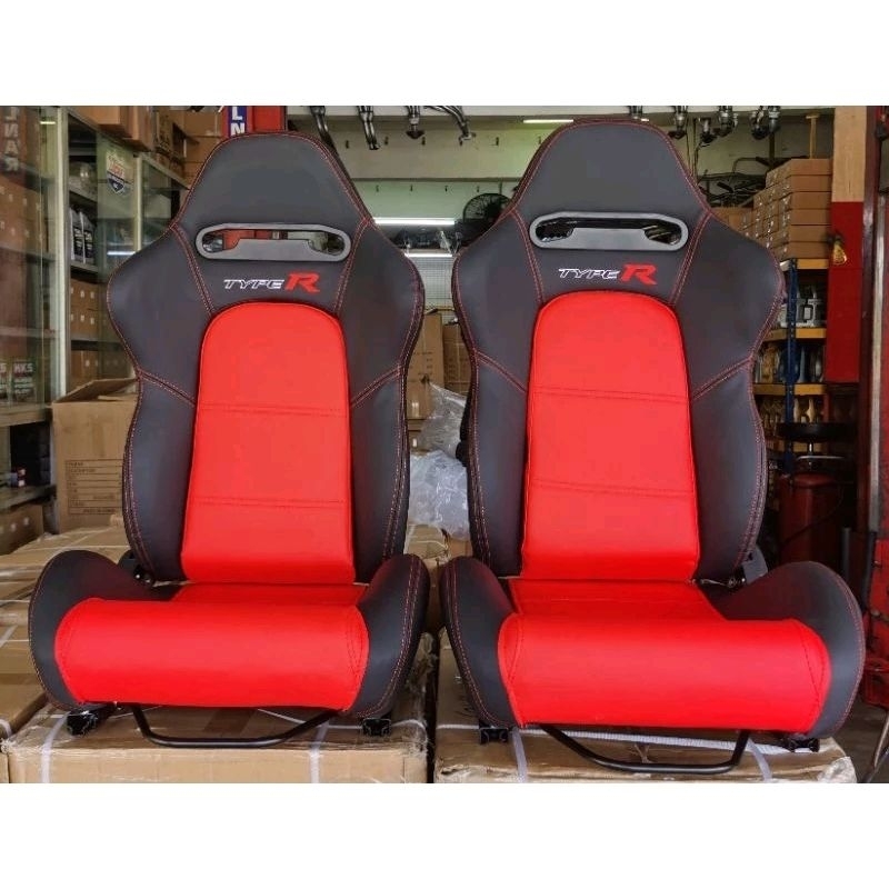 Honda Civic Fd2 Type R Leather / Alcantara Semi Bucket Seat Sport Seat ...