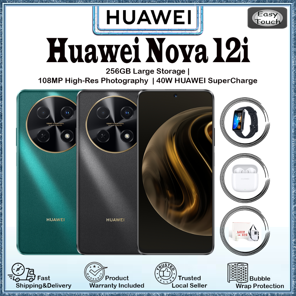 HUAWEI NOVA 12i | 8GB+256GB | 108MP High-Res Photography | 40W HUAWEI ...