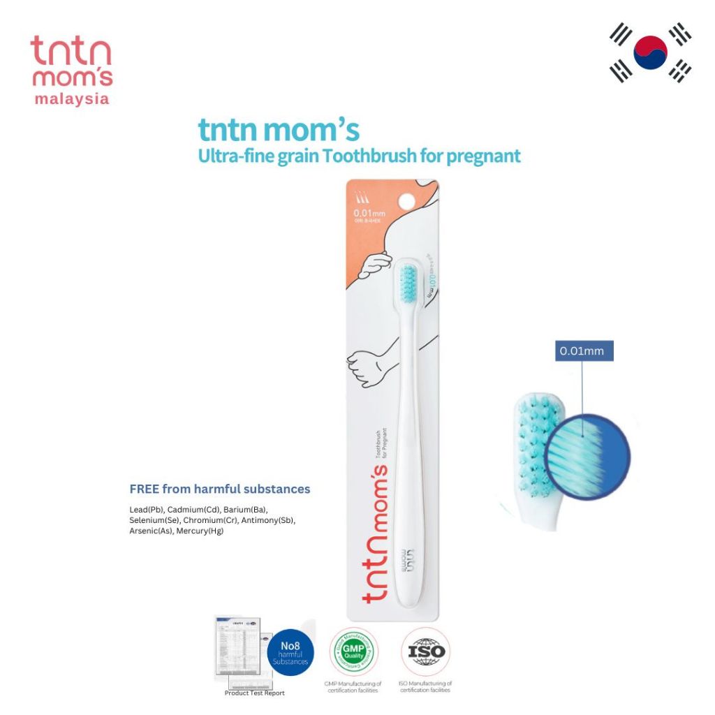TNTN MOM'S Ultra Fine Grain Toothbrush For Pregnant Children Family