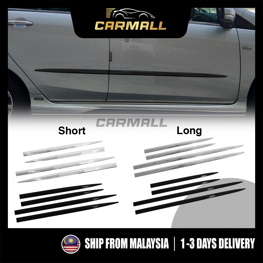 Universal Side Door Moulding Body Lining Chrome Garnish Body Side Door