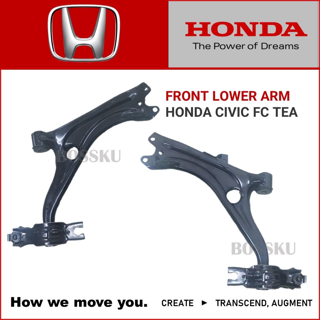 FRONT LOWER ARM - HONDA CIVIC FC 1.5 1.8 TEA - 1 SET 2 PCS | Shopee ...