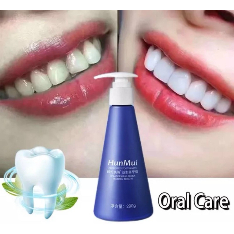 HUNMUI PROBIOTICS TOOTHPASTE ubat gigi pembersih gigi memutihkan gigi ...