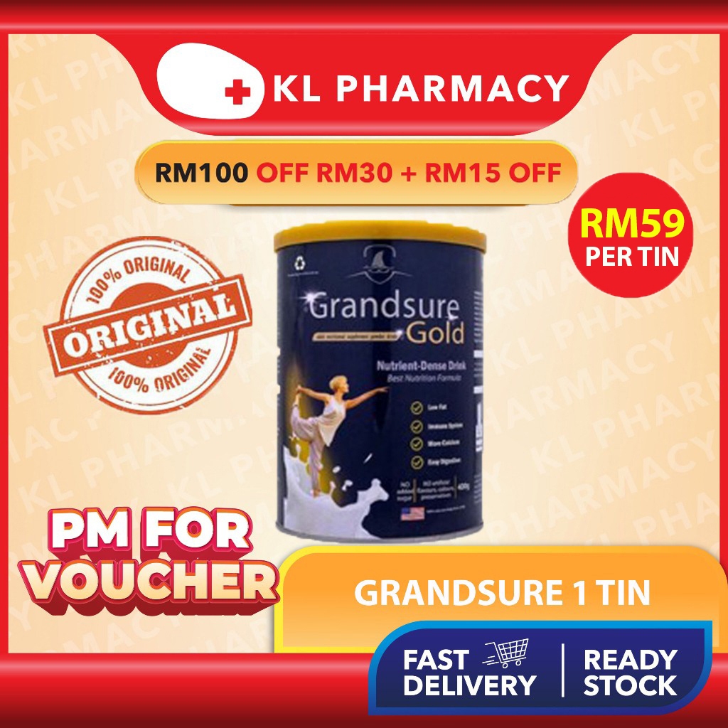 (1TIN) GRANDSURE GOLD Milk For Bones And Joints 400gram | Shopee Malaysia