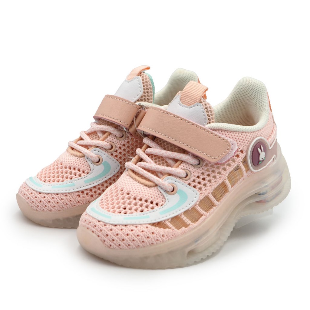 Pink Mesh Sports Sneakers for Kids (Ages 3-7) Girls & Boys, Schools ...