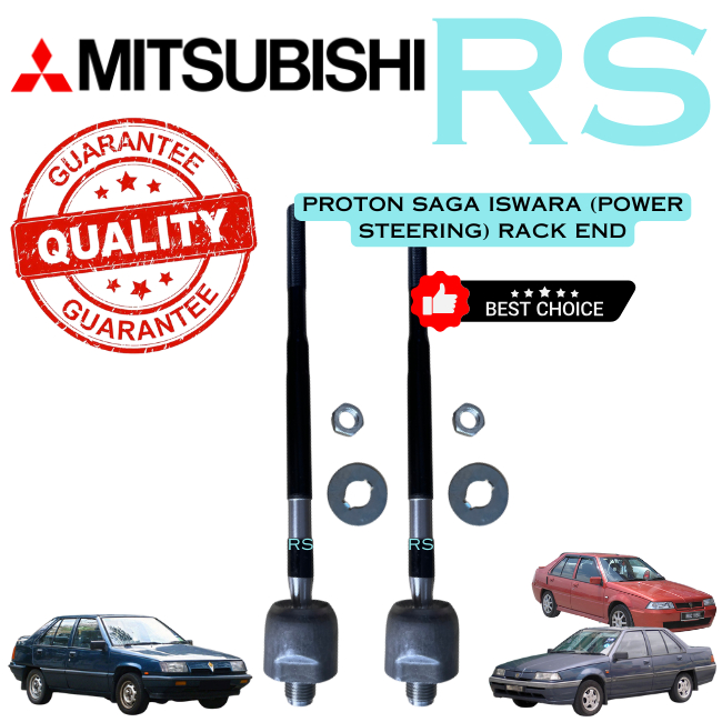 Proton Saga 8V 12V Iswara [Power Steering] Tie Rod End, Rack End ...