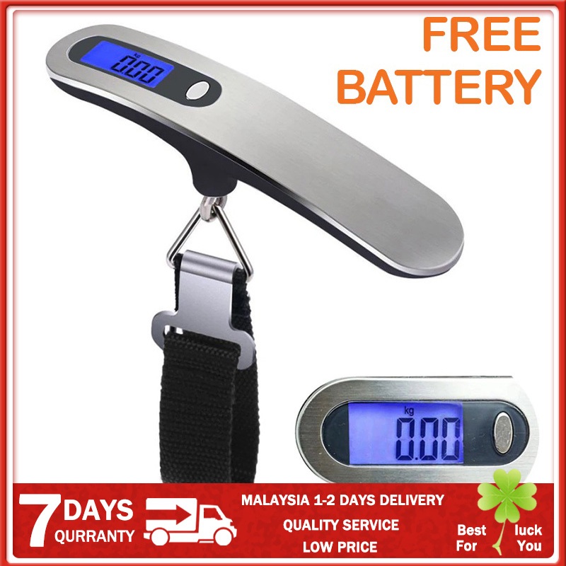 Away Luggage Digital Fishing Scale, 110lb Weight Max, Electronic