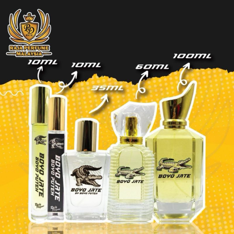PERFUME BOYO RAJA PERFUME 10ML, 35ML, | Shopee Malaysia