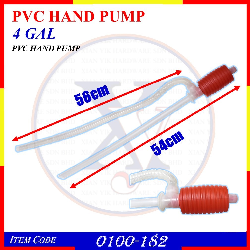 (4 GAL) PVC HAND PUMP PVC HAND OIL SUCTION PUMP PVC OIL PUMP - O100-182 ...