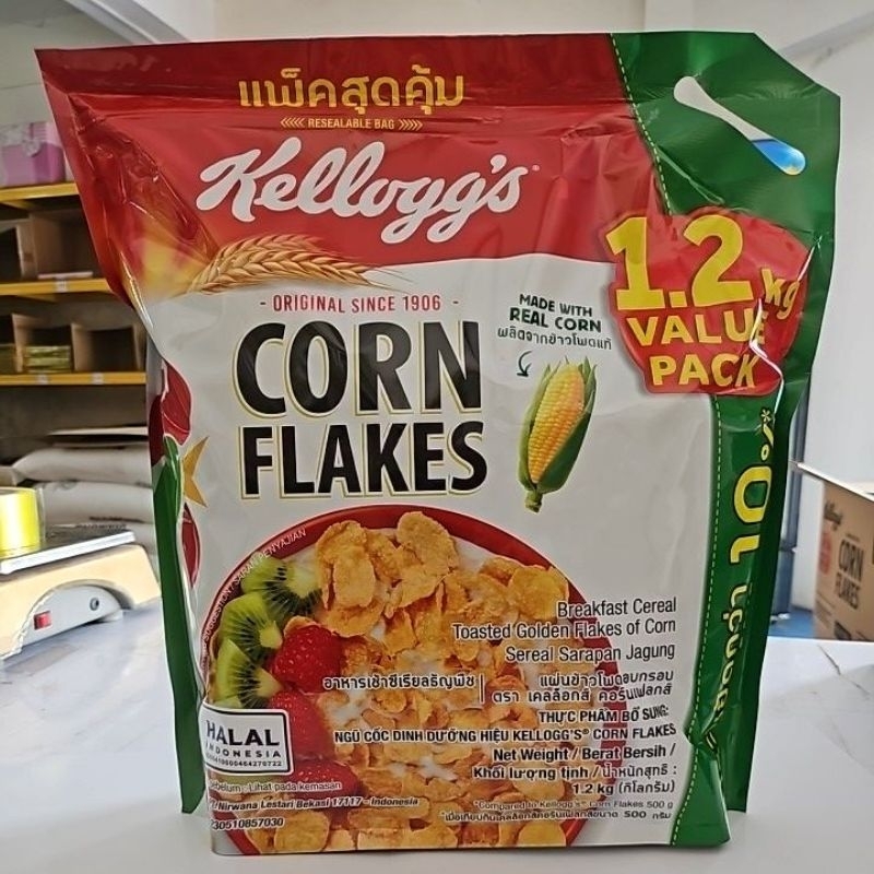 Kelloggs Cornflake 1.2kg | Shopee Malaysia