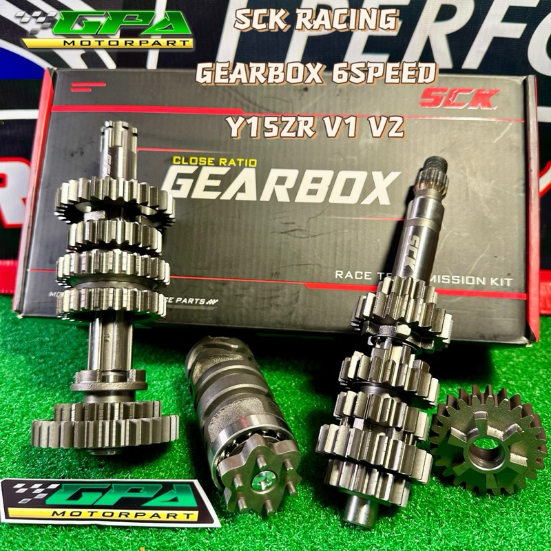 SCK RACING GEAR BOX RACING 6SPEED Y15ZR V1 V2 PNP SIAP BOMB | Shopee ...
