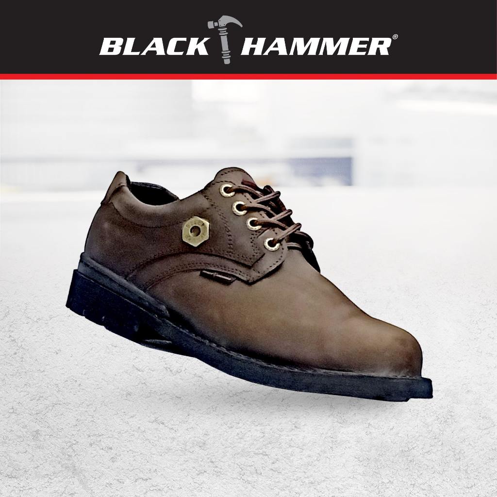 BLACK HAMMER Low Cut Lace Up Safety Shoe BH4658 Shopee Malaysia