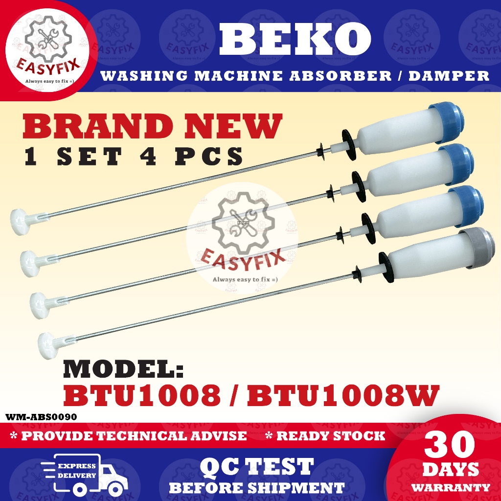 Pair of Washing Machine Shock Absorbers 2816871100 – How-To-Repair