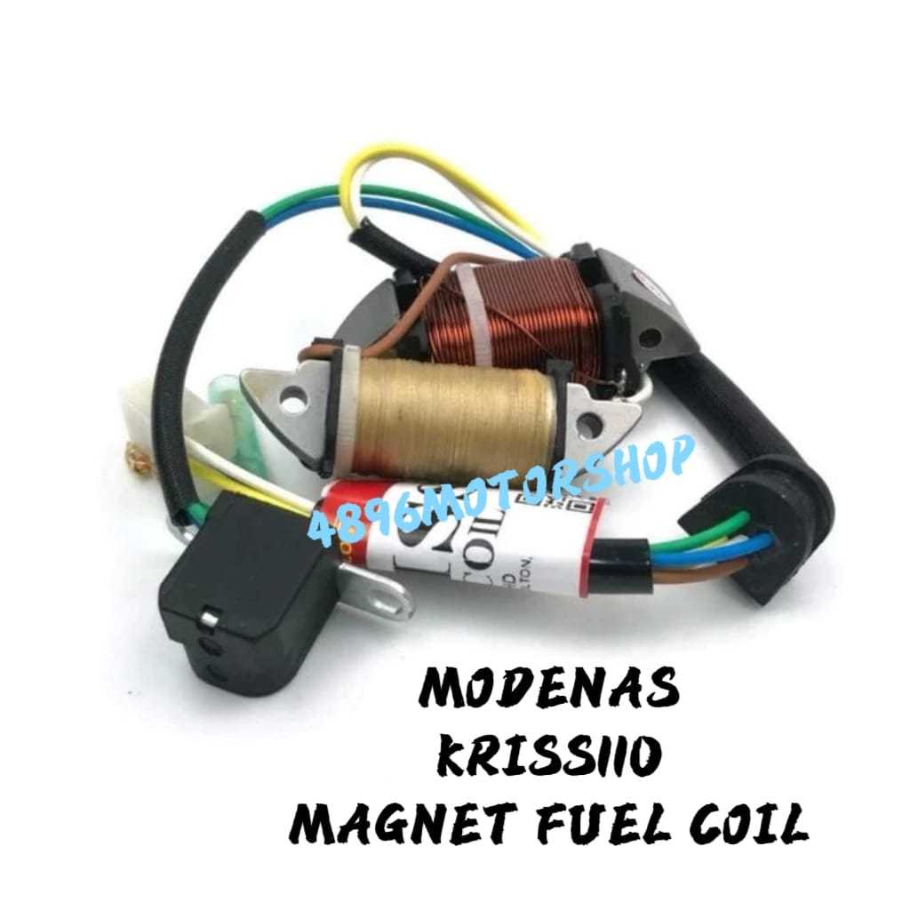 MODENAS KRISS 110 KRISS110 KRISS-1 kriss-1 MAGNET FUEL COIL / STARTOR ...
