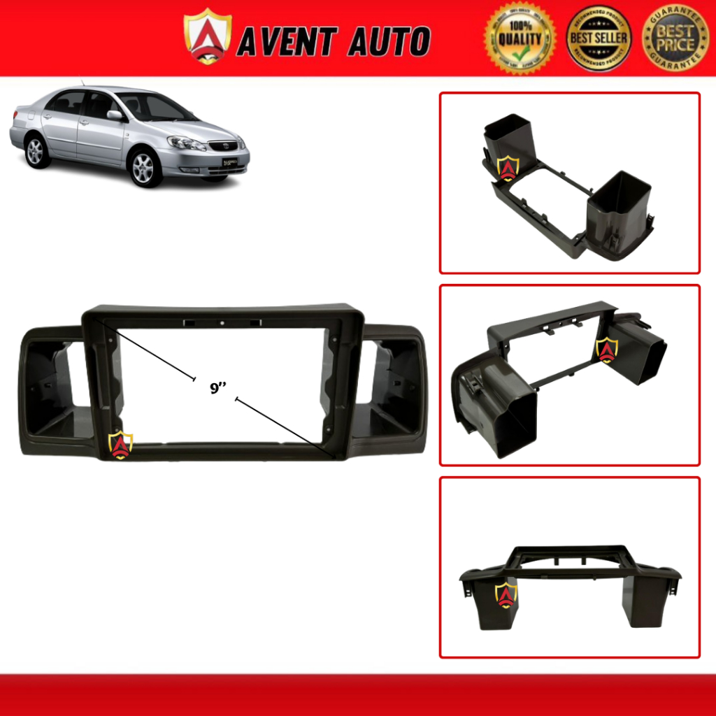 Android Player Casing For Toyota Altis 2003 9inch | Shopee Malaysia